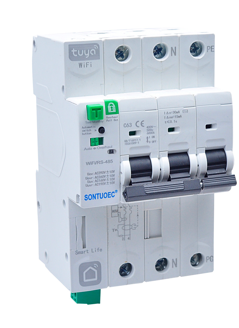 IoT 4G સર્કિટ બ્રેકર WiFi Tuya APP રીમોટ કંટ્રોલ વાયરલેસ રીમોટ